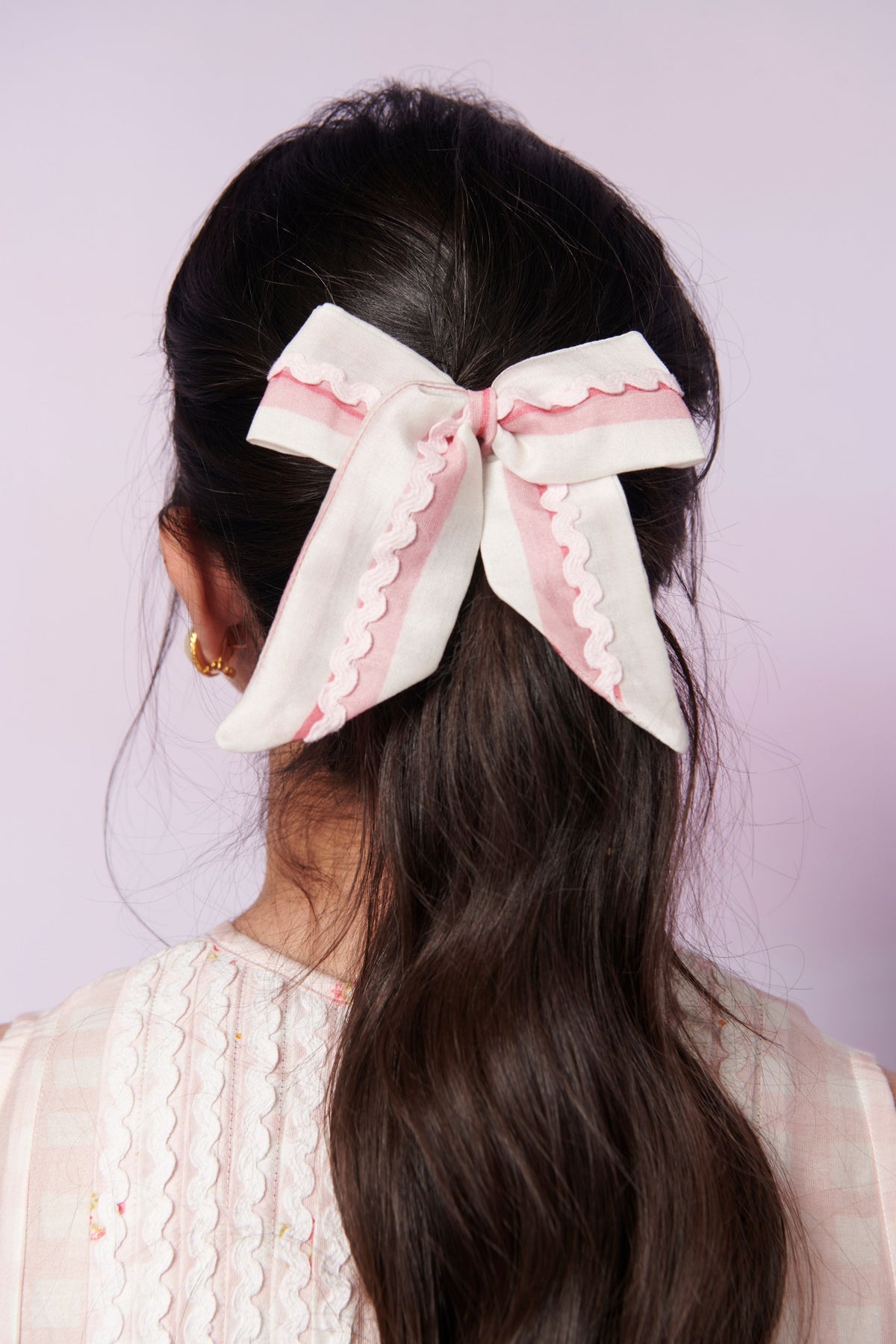 Small Peony Ribbons Bow