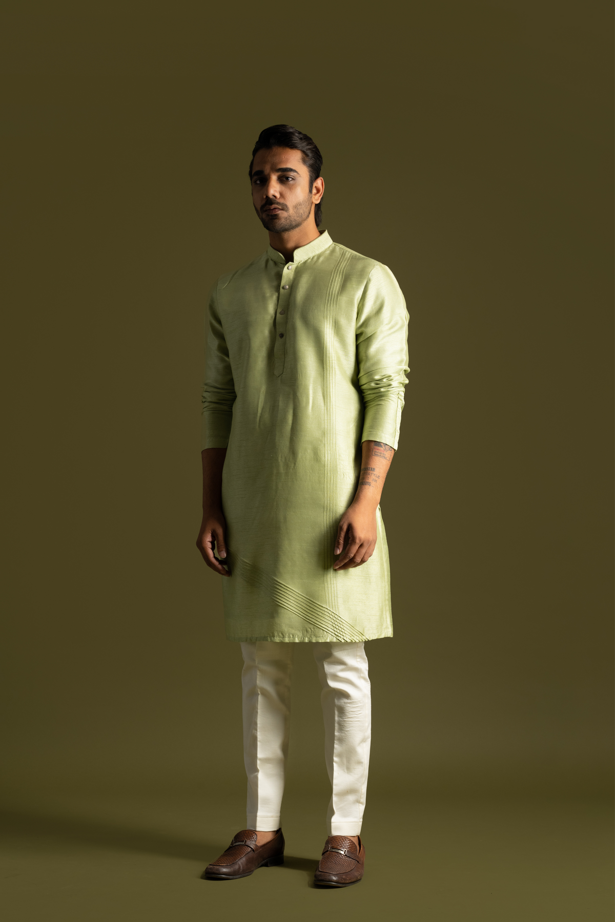 Pistachio Green Kurta Set