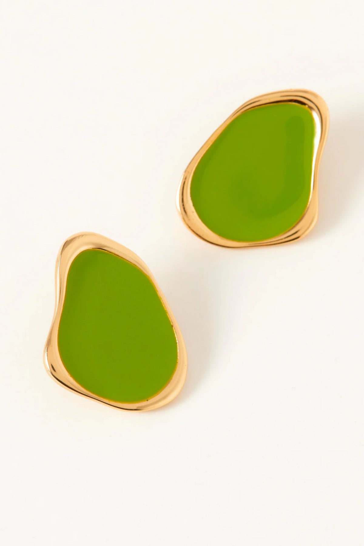 Miami Green Earrings