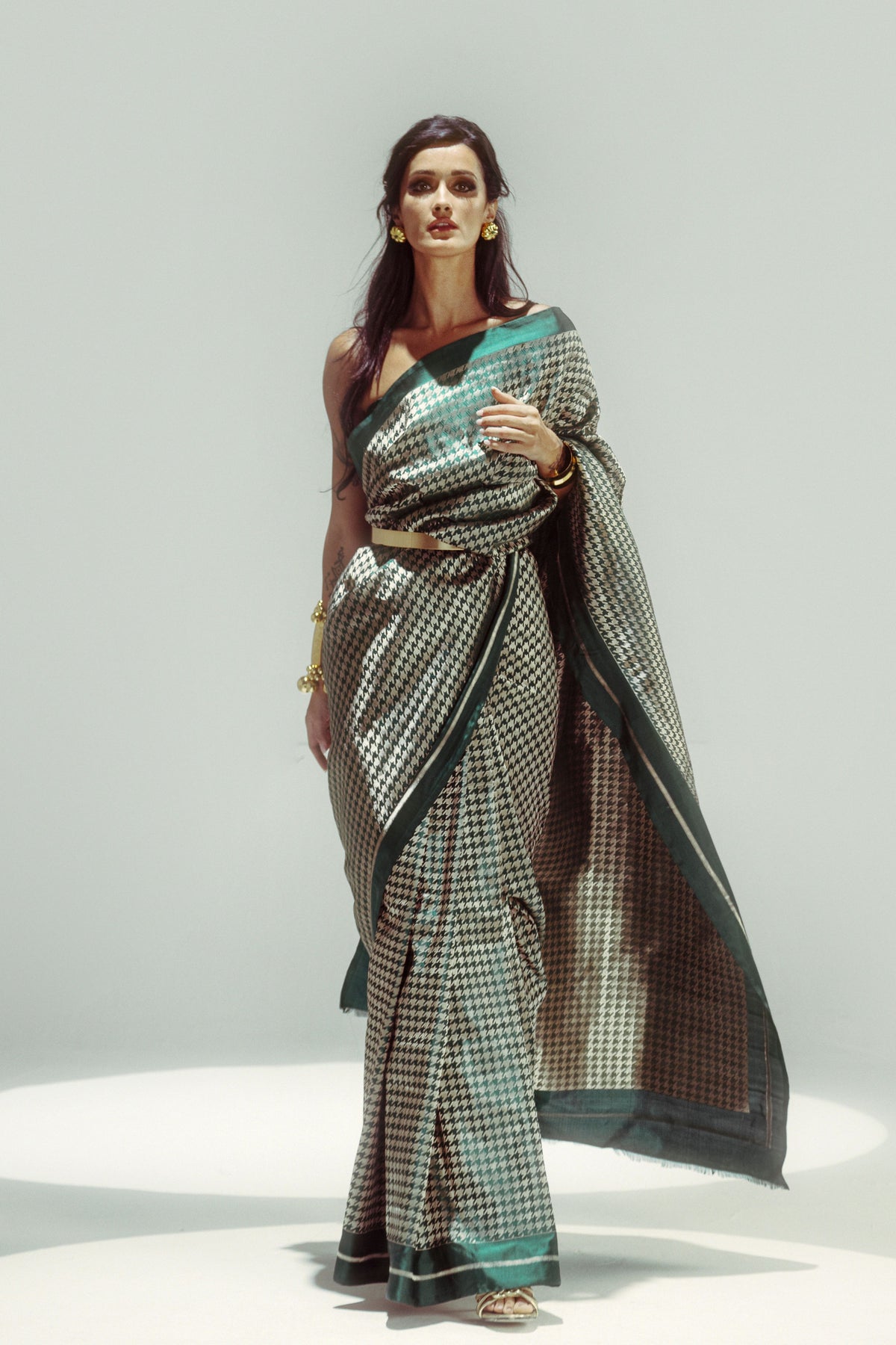 The Emerald City Saree