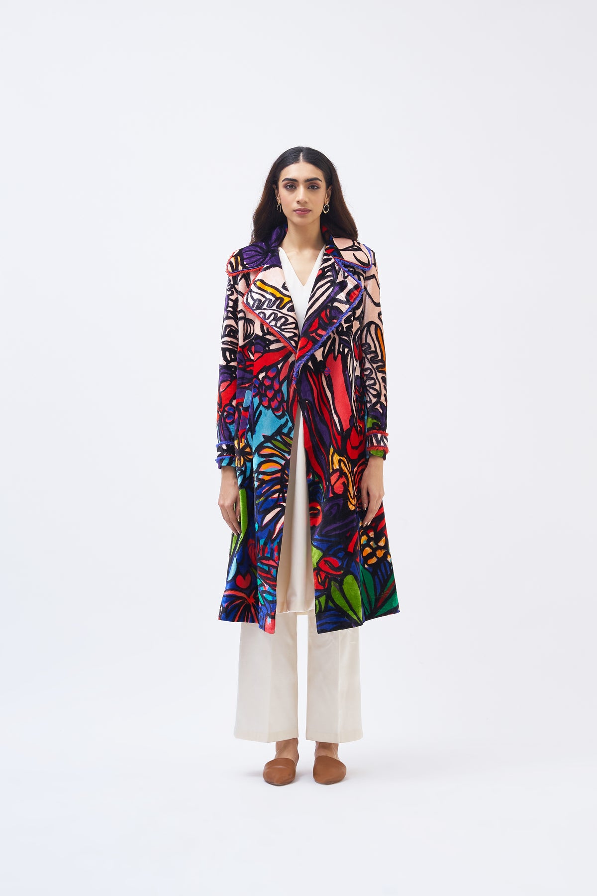 Jasper&#39;s Conservatory Silk Trench Jacket