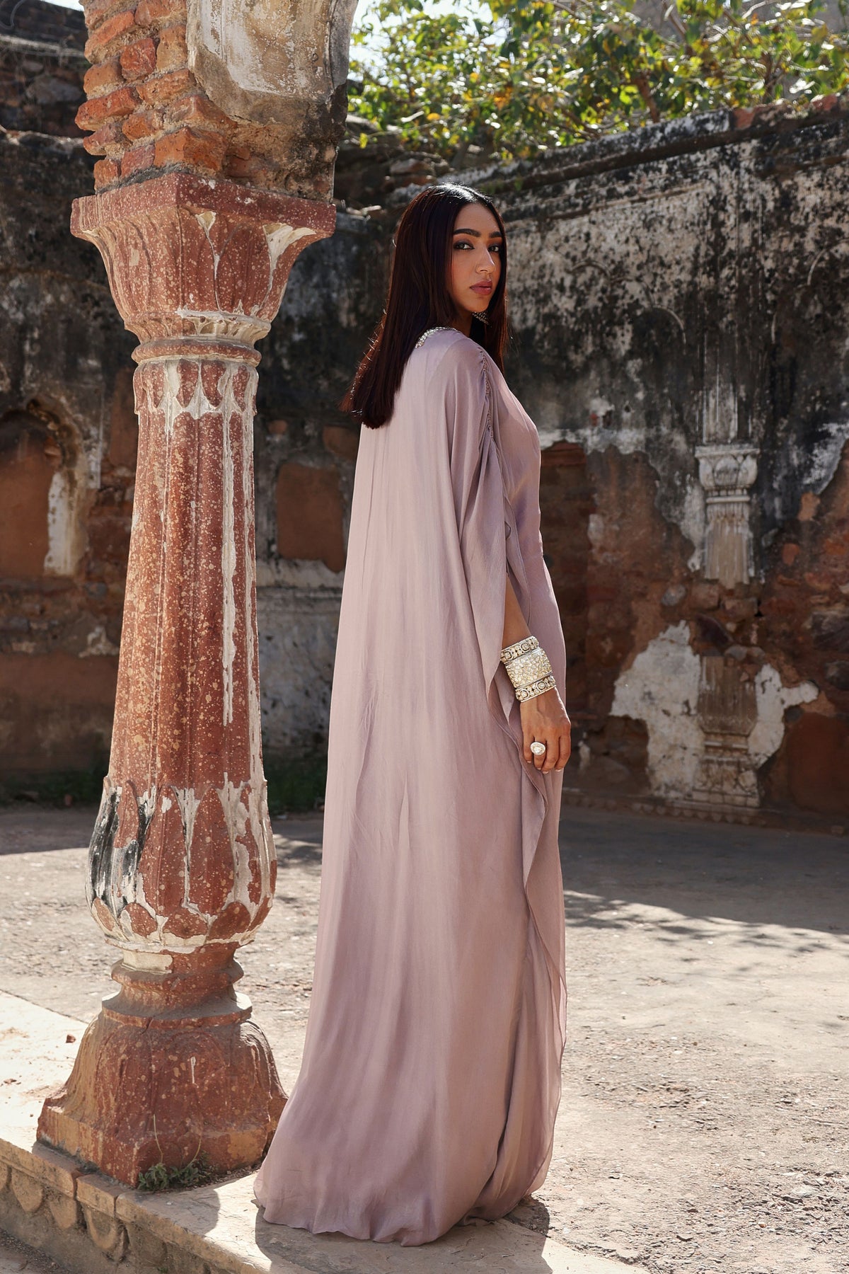 Mirra Kaftan in Lilac