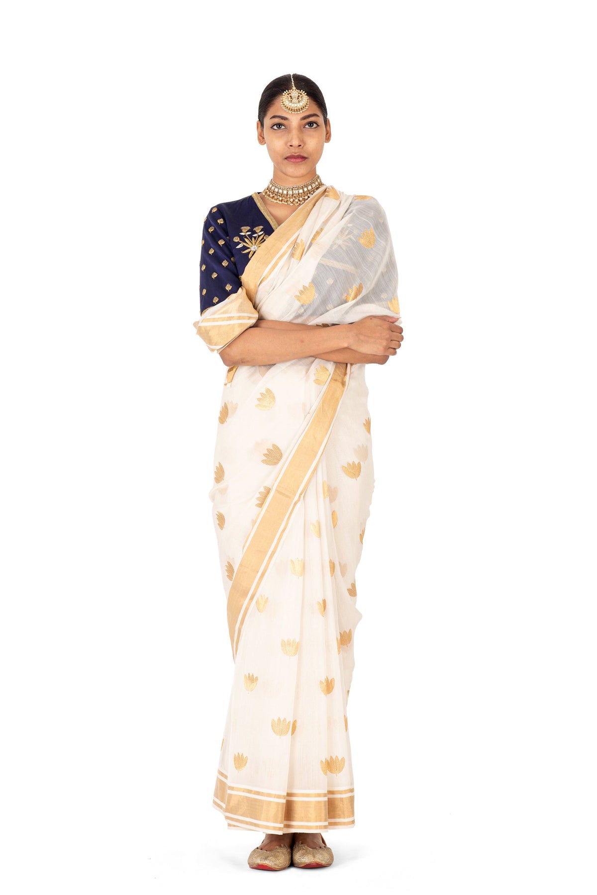 Lhasu Chanderi Silk Saree