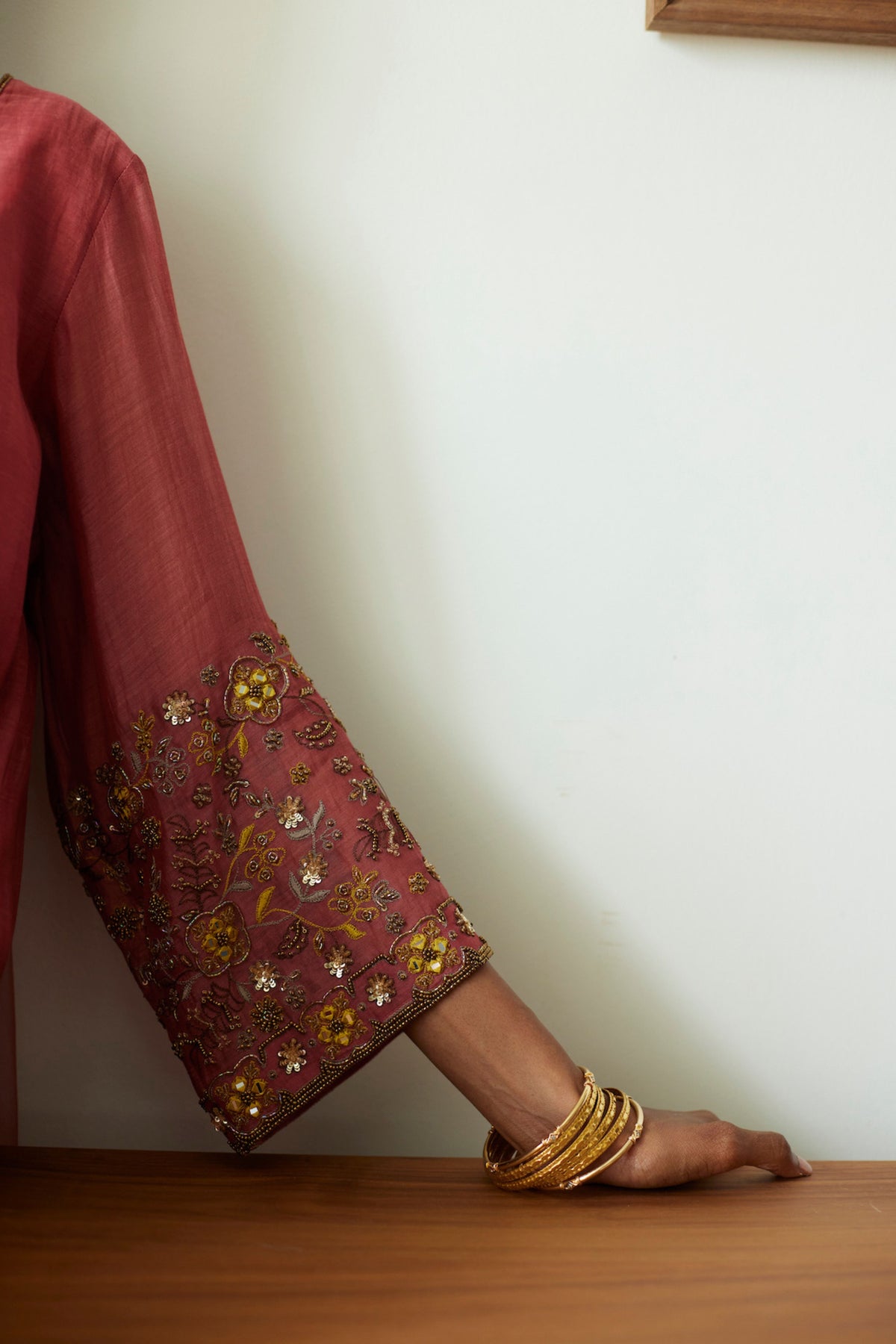 Pink Rekha Kurta Set