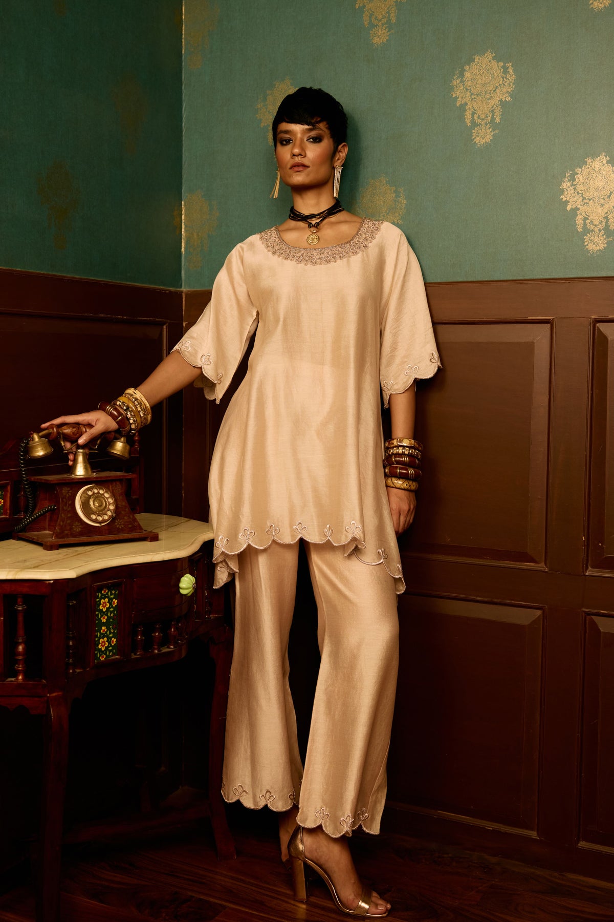 Blush Aura Kurta