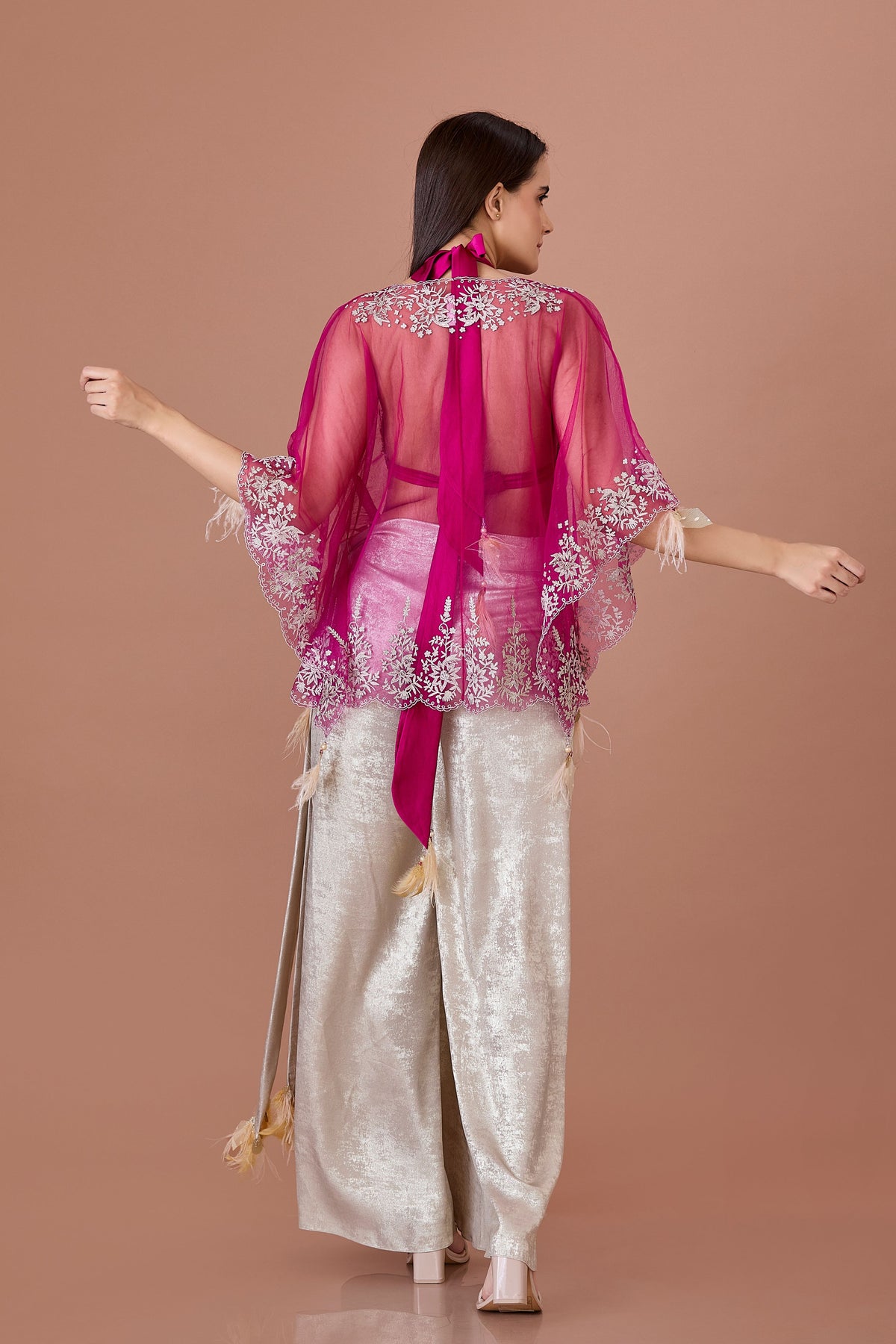 Jamun Net Kaftan