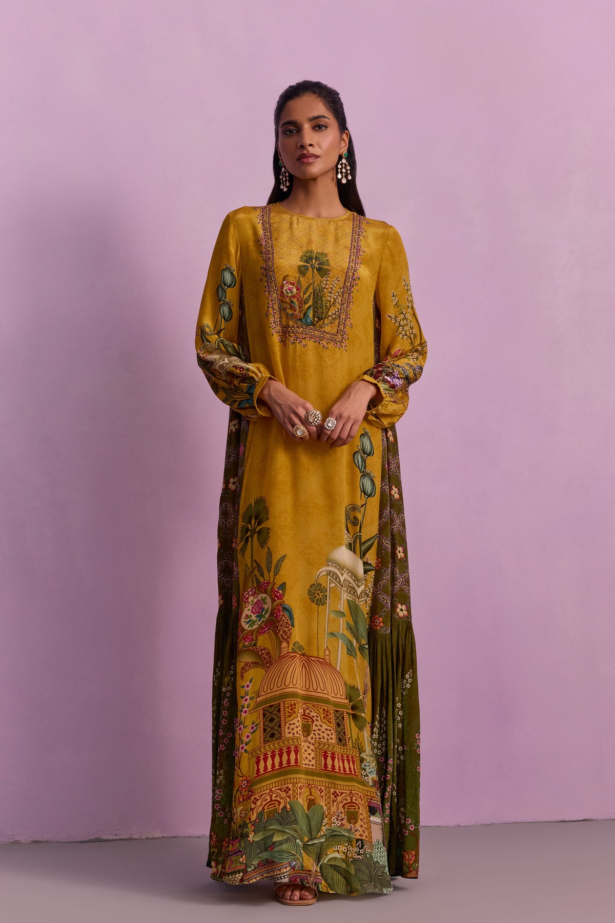 Mustard Naisa Dress