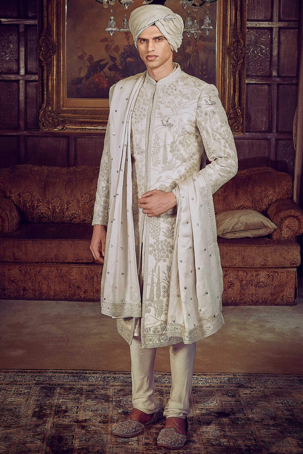 Wild Masai Sherwani Set