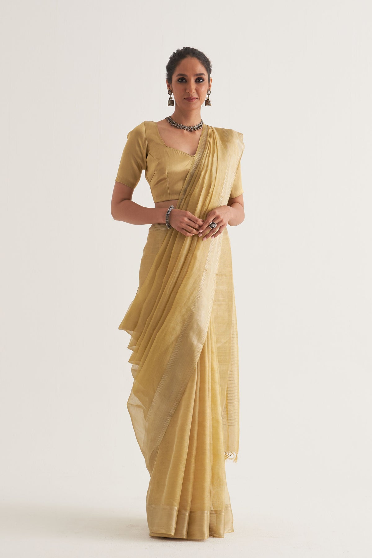 Sudha Lemon Saree