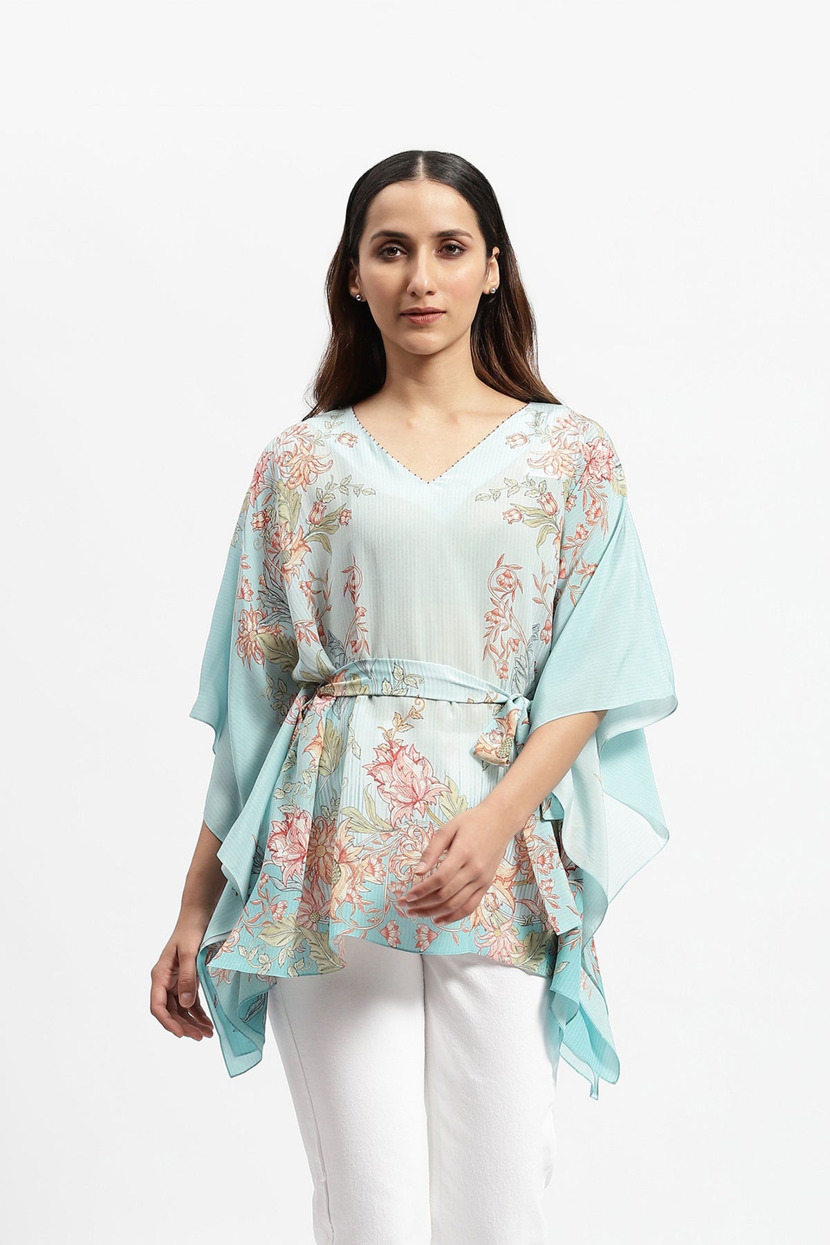 Blue Marine Kaftan