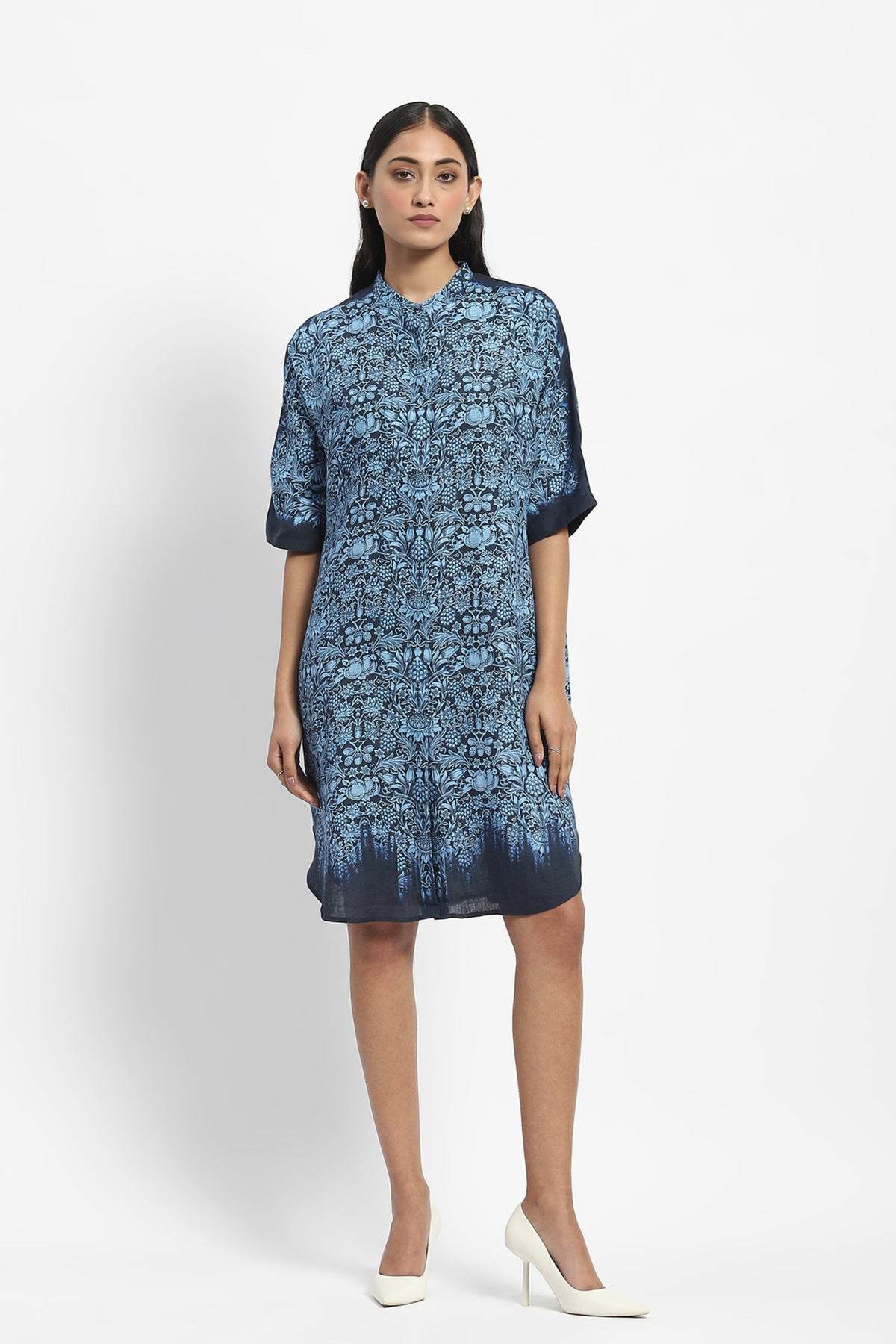 Blue Indigo Kaftan