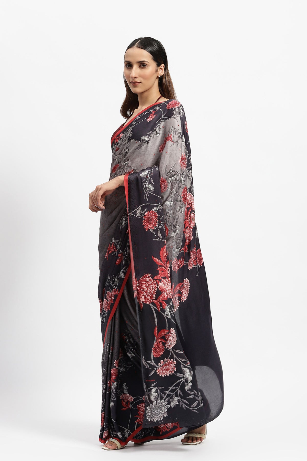 Nimbus Snow Embellished Saree