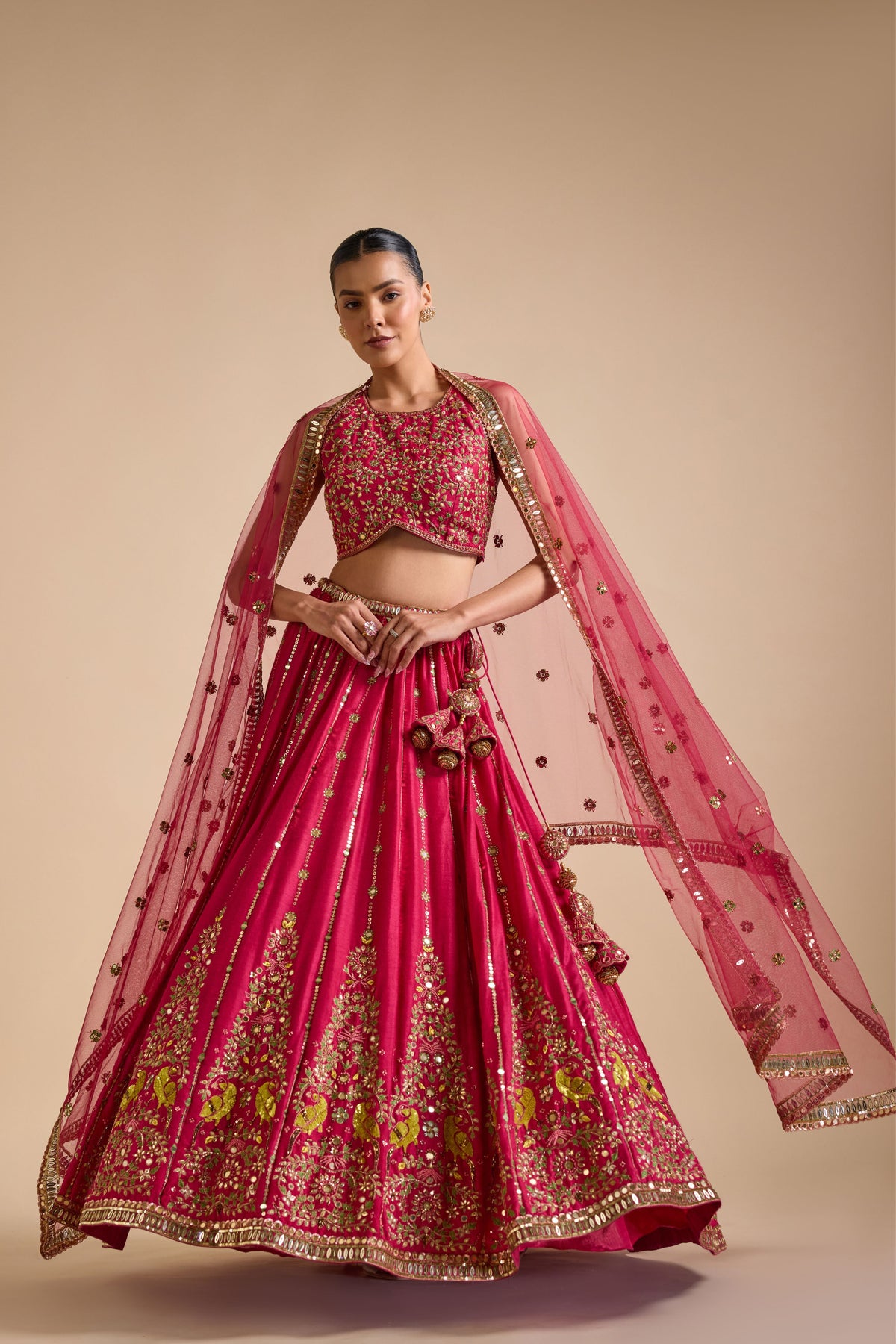 Rani Pink Lehenga Set