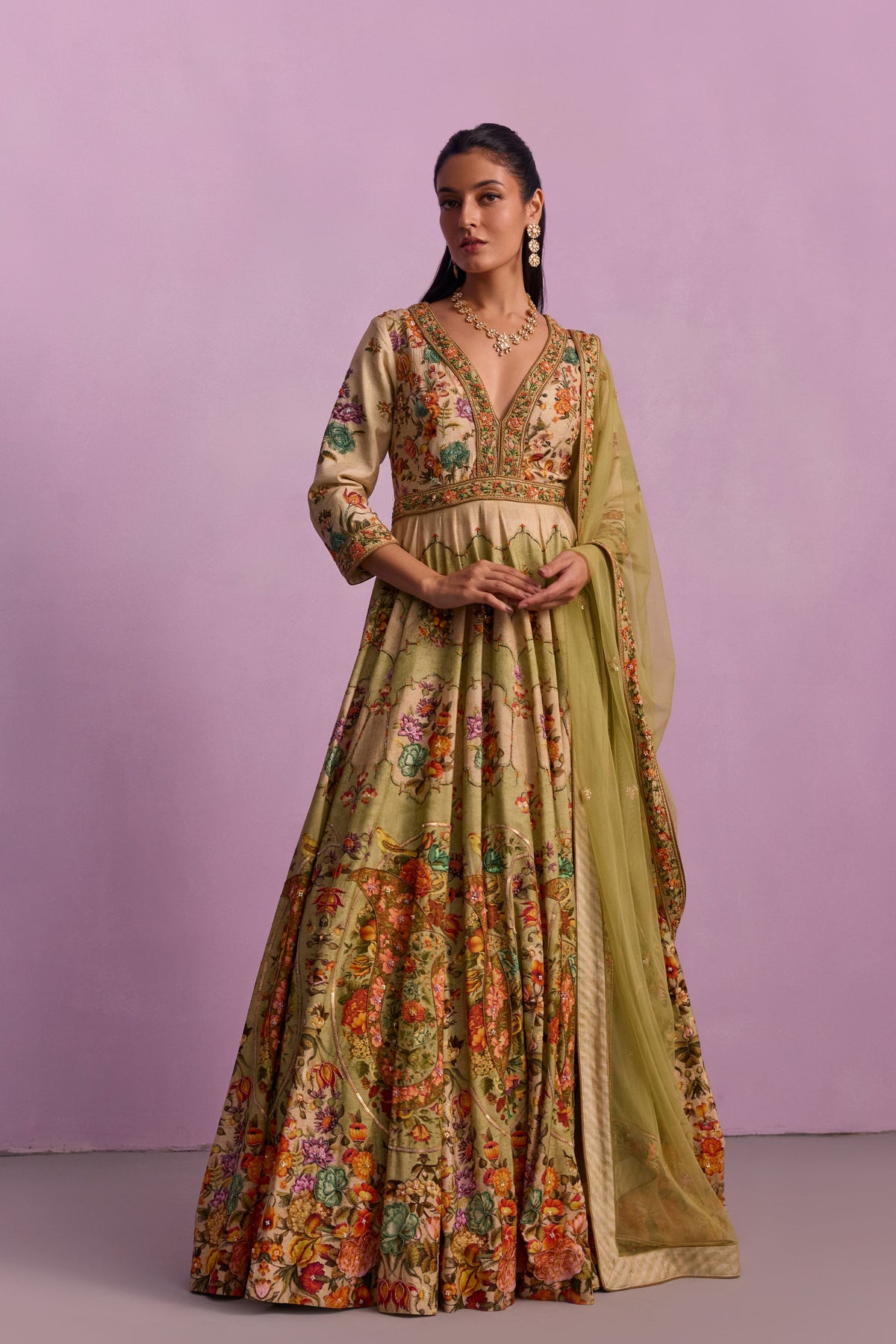 Adhira Anarkali Set