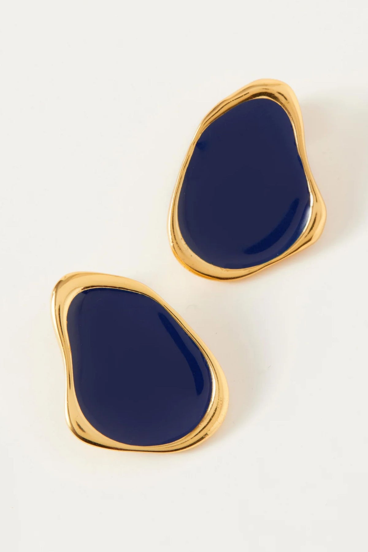 Miami Navy Earrings