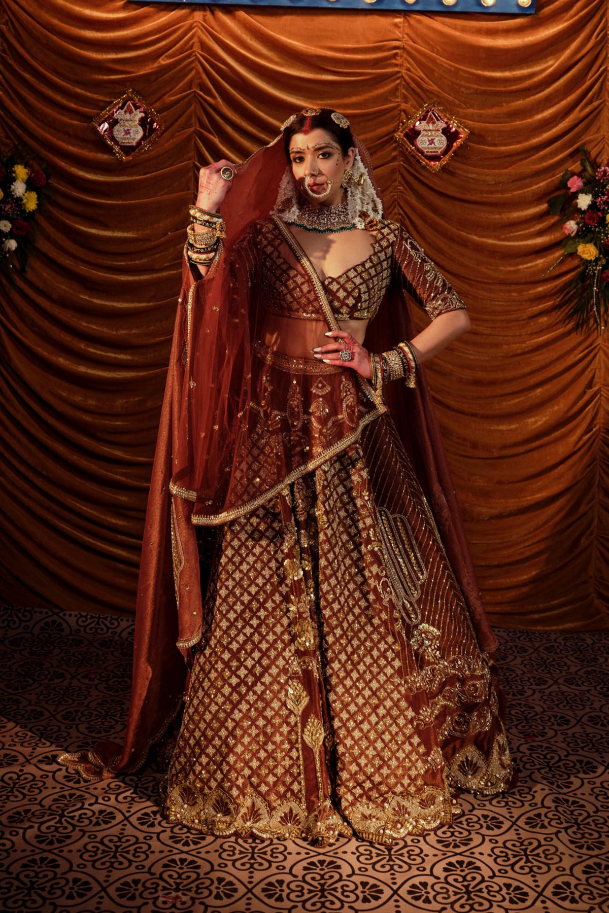 Taj  Lehenga Set