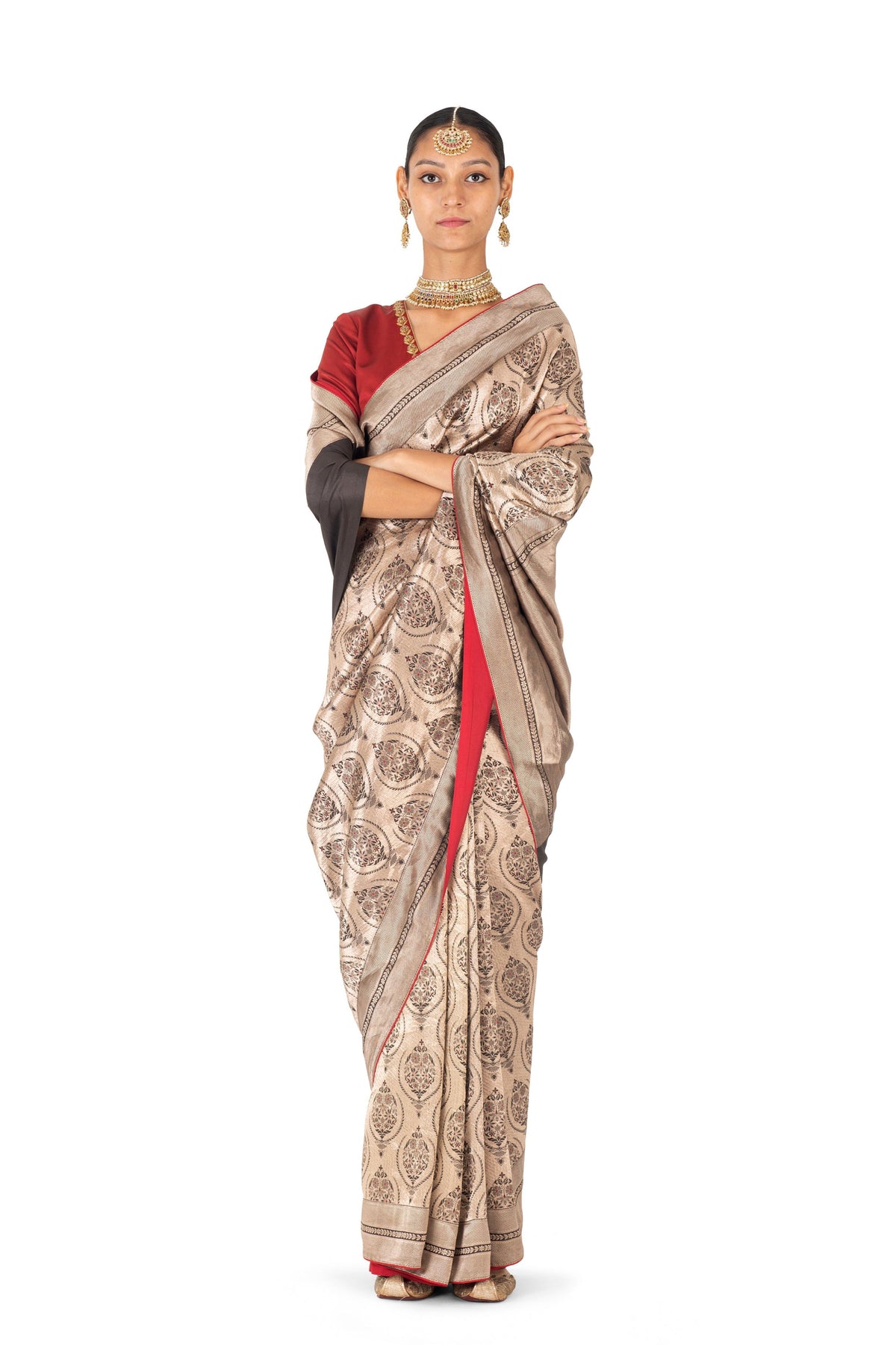 Karwar Varanasi Brocade Saree