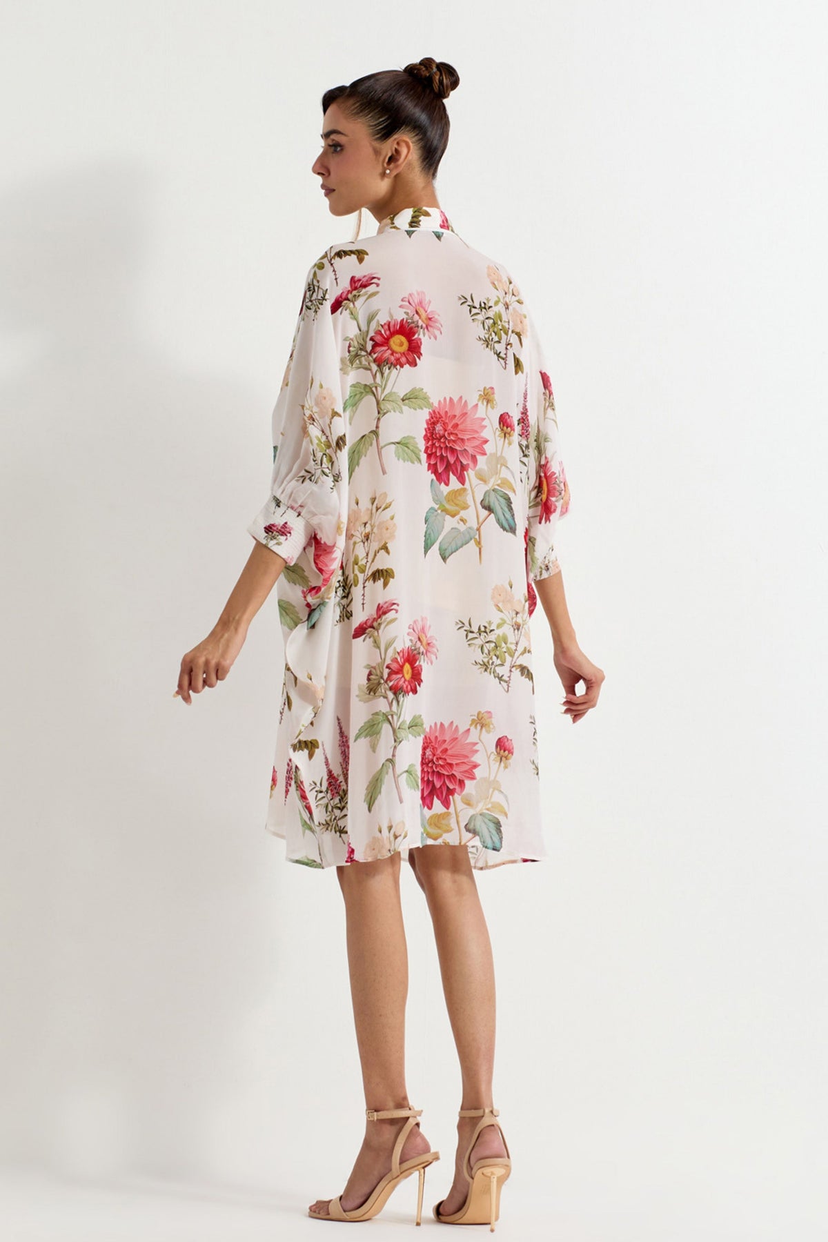 Printed Knee Length Dress