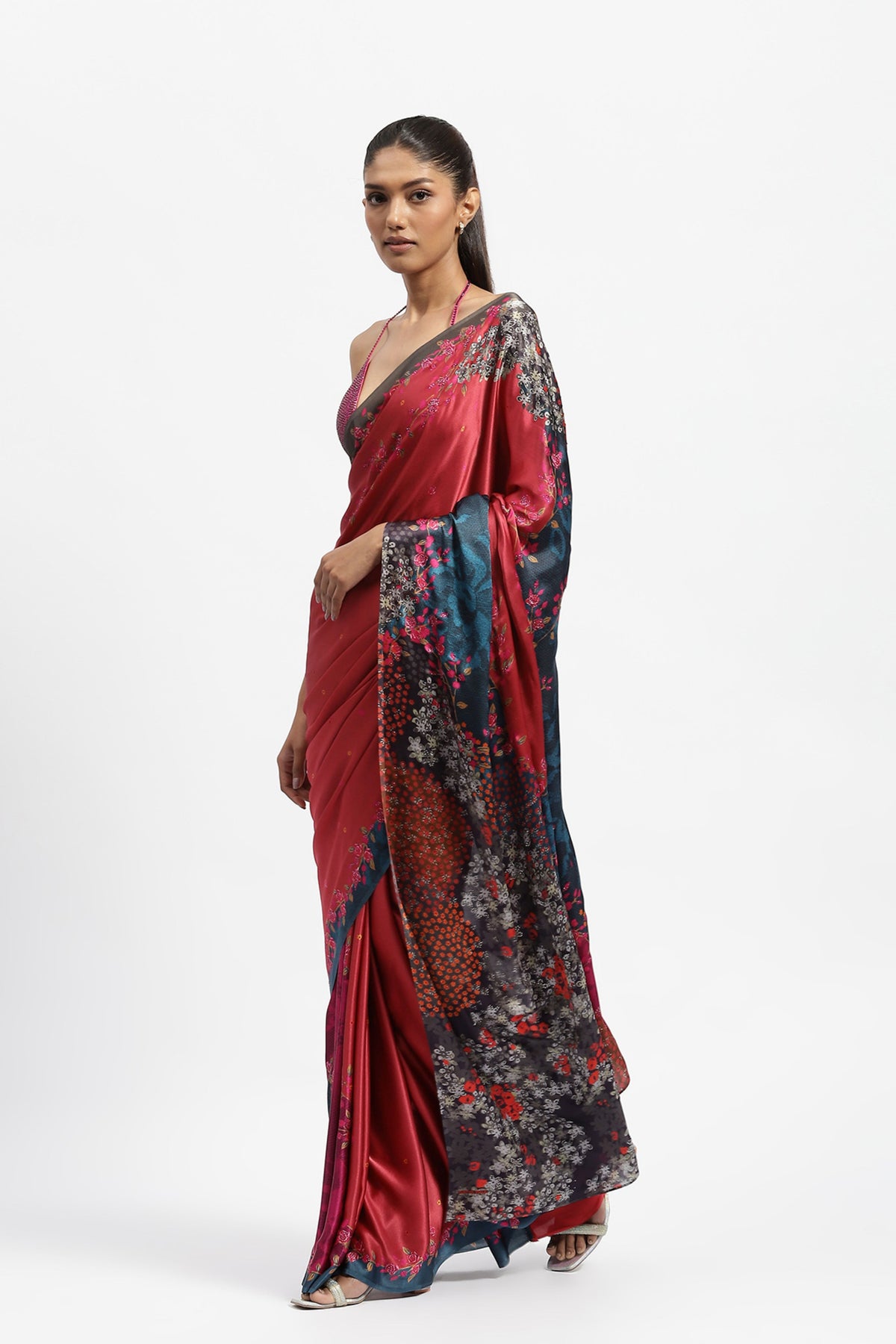 Dahlia Dreams Embellished Saree