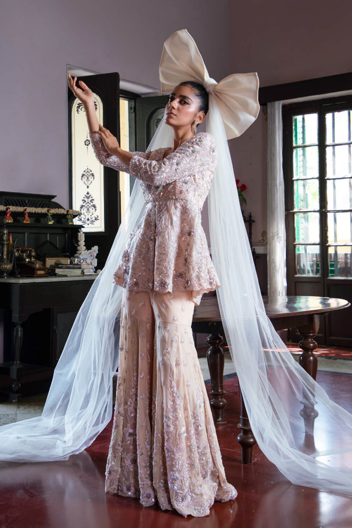 Starry Serenade Bridal Sharara