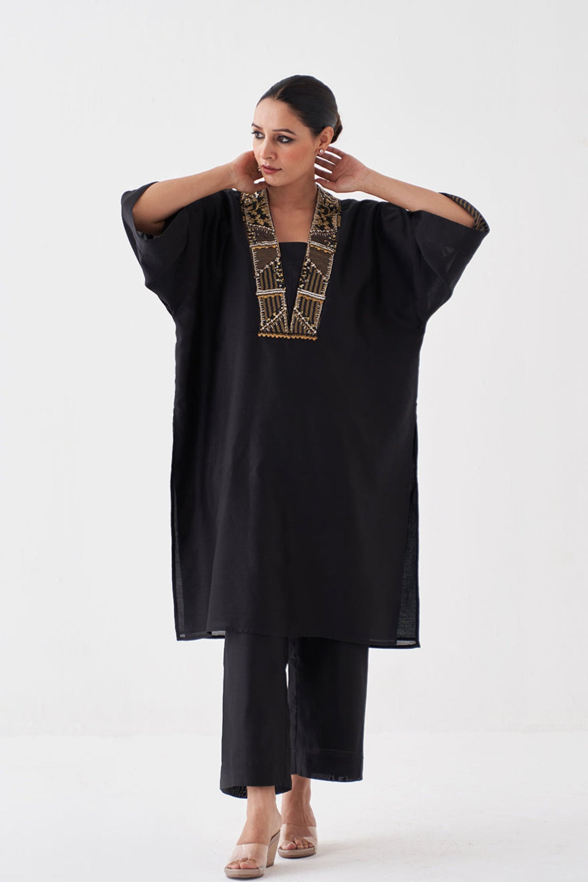 Rich Black Kurta Set