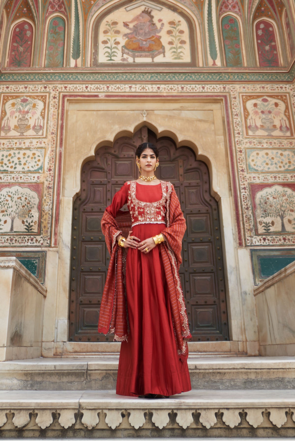 Jodha Jacket Anarkali