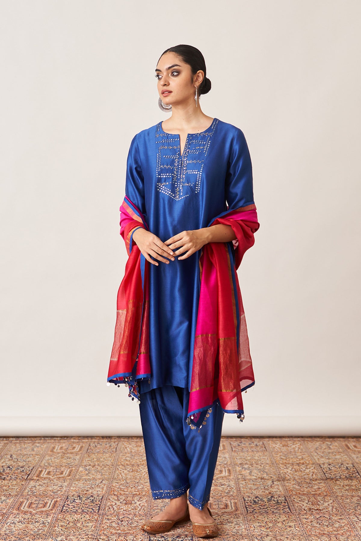 Blue Kurta Set