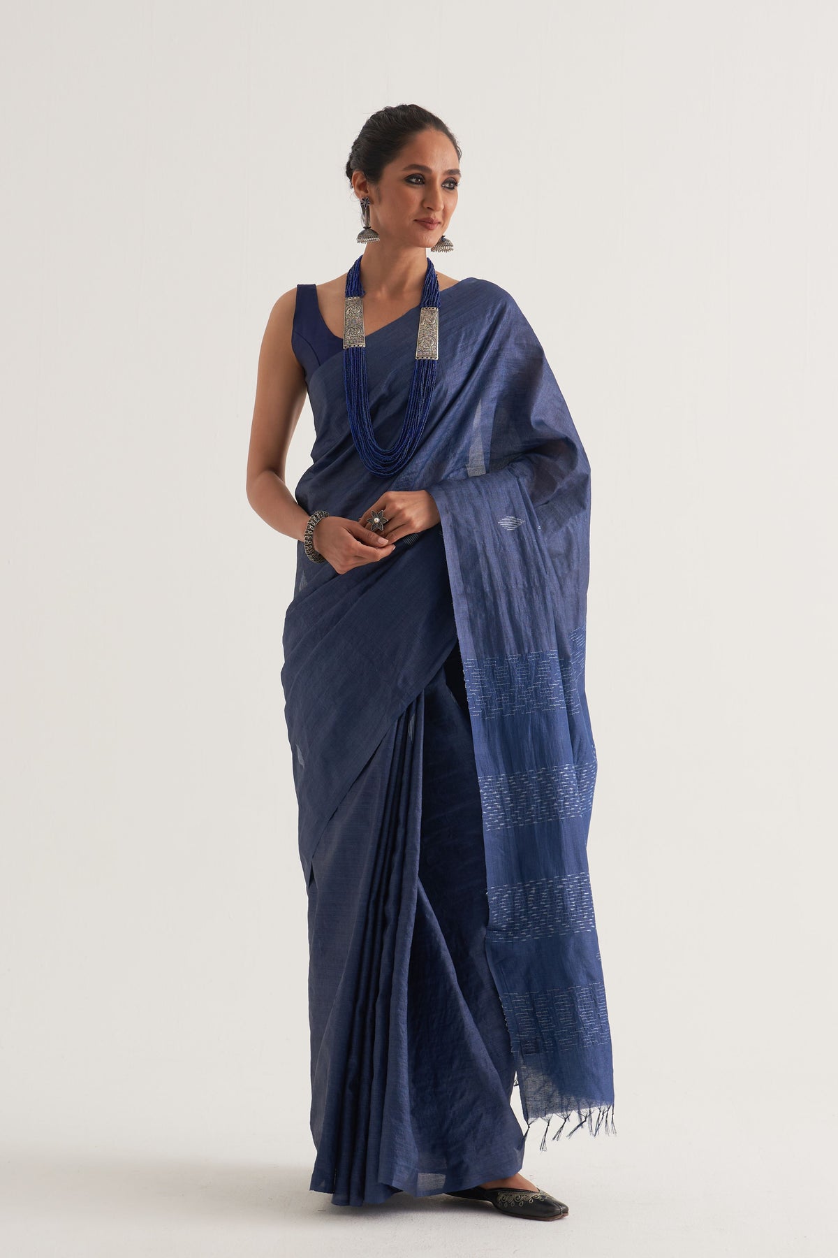 Mayur Blue Saree