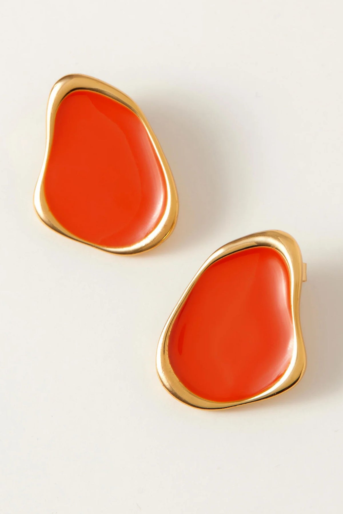 Miami Orange Earrings