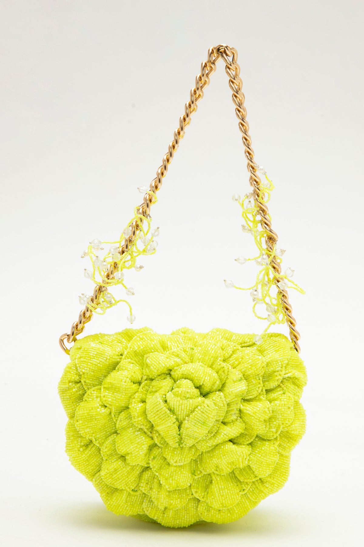 Coco Beaded Mini – Electric Lime