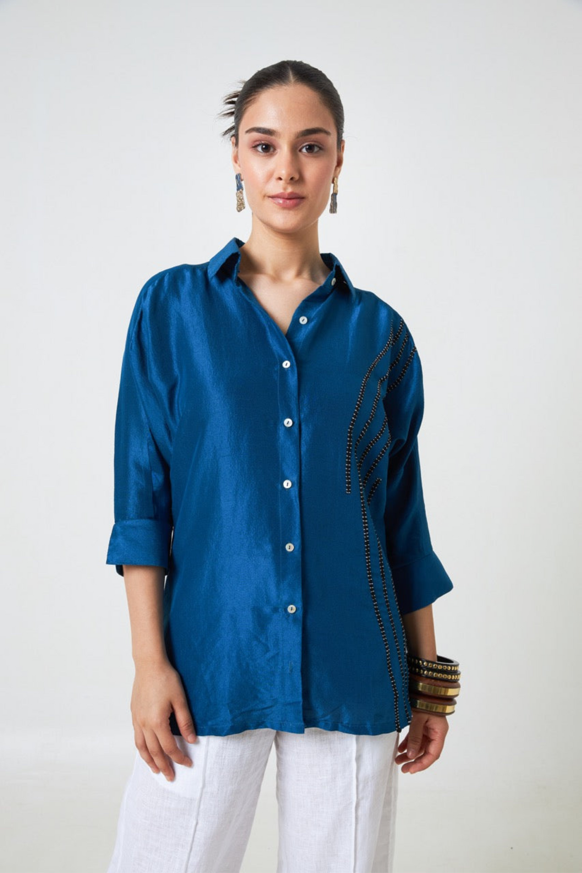 Roadmap Silk Shirt