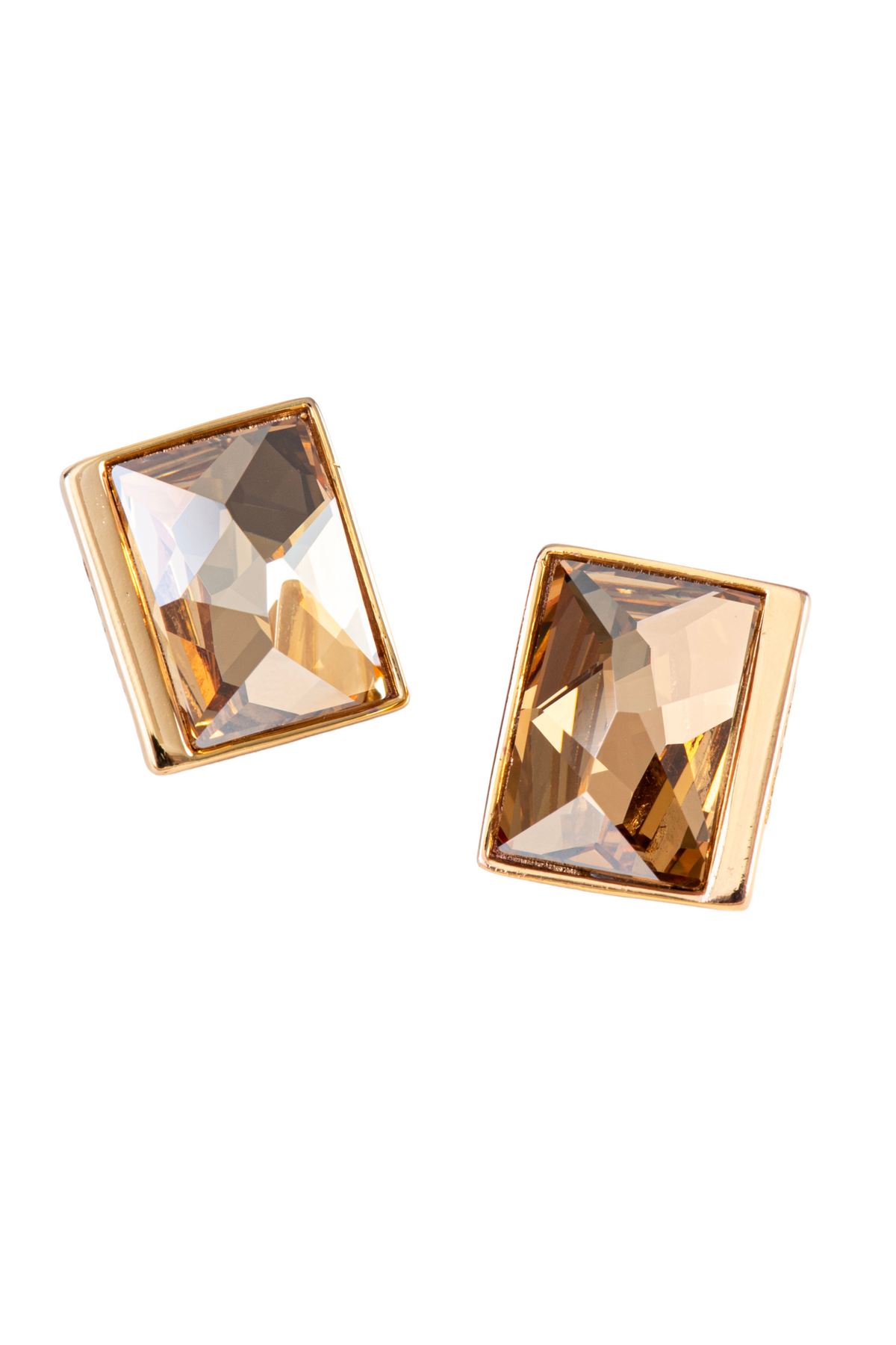 Sirius Crystal Earring - Gold