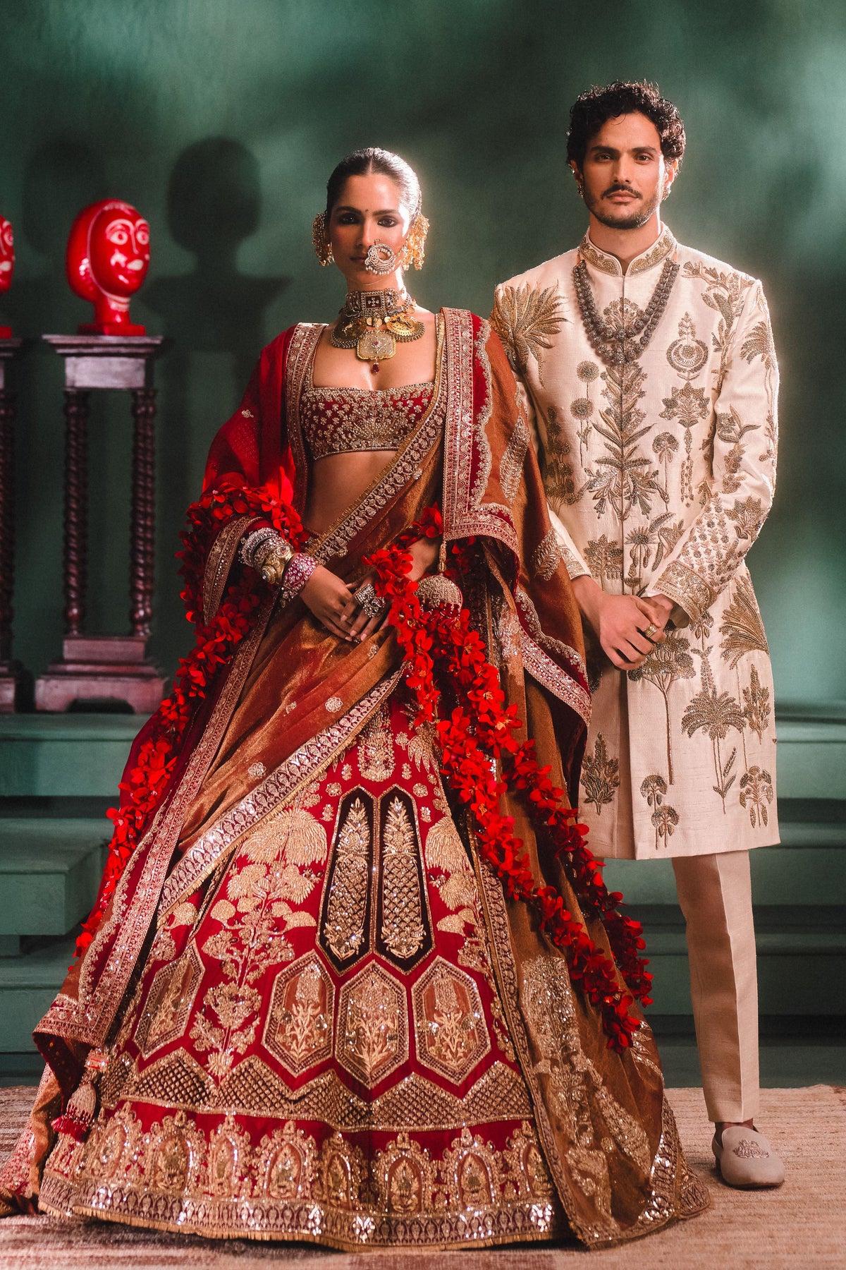 Anarbagh Silk Lehenga Set