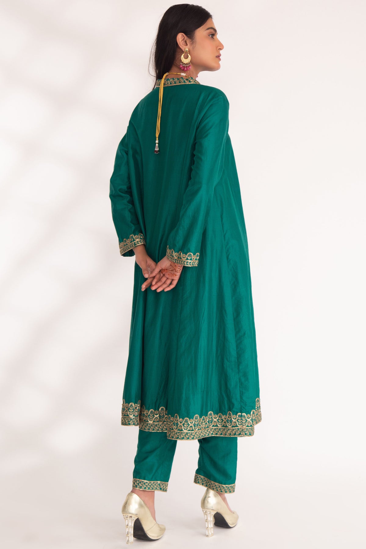 Green Dhriti Kurta Set