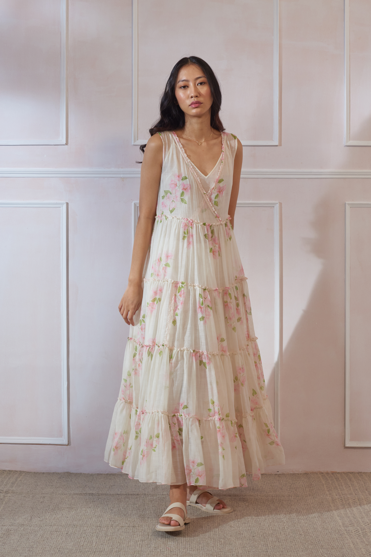 Bougainvillea Maxi Dress