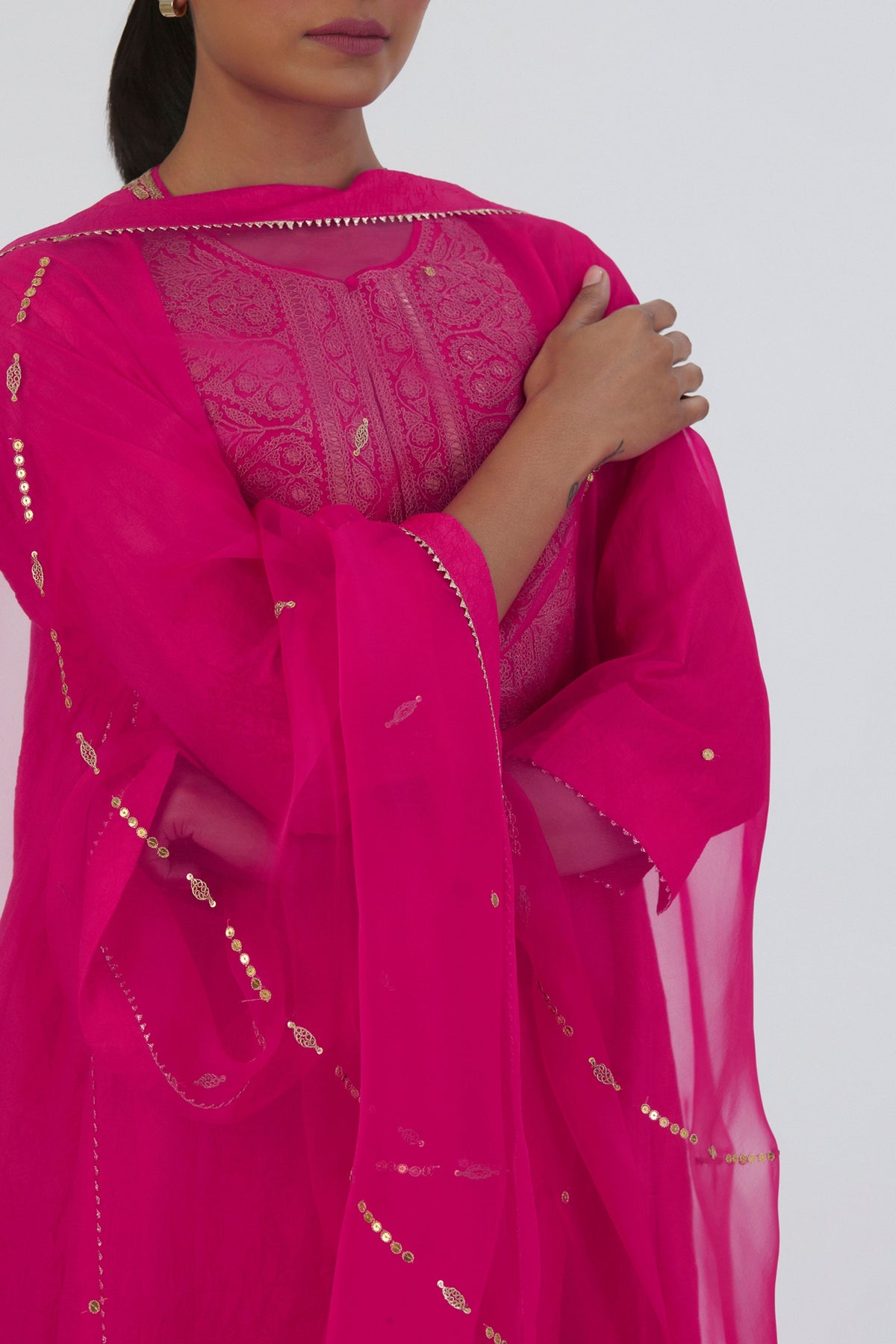 Mayar Fuschia Dupatta