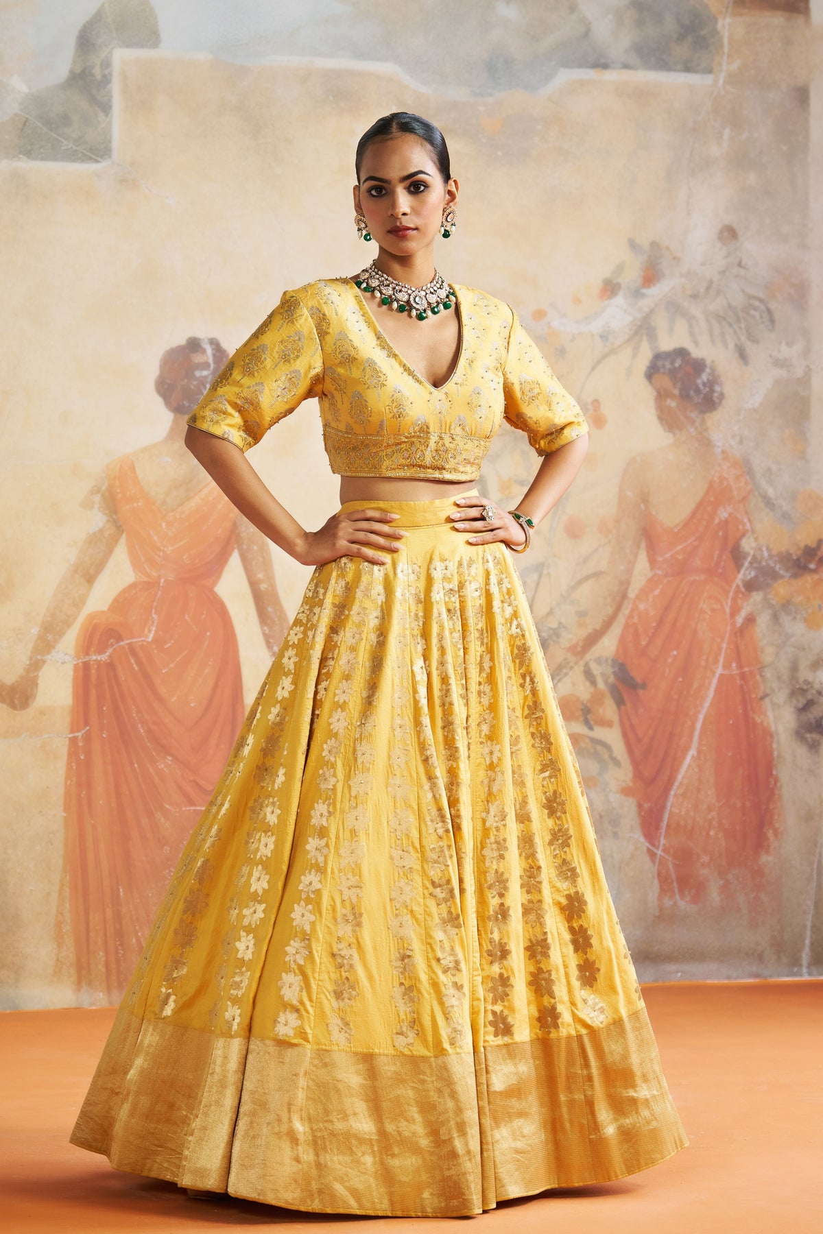 Banarasi Lehenga Set