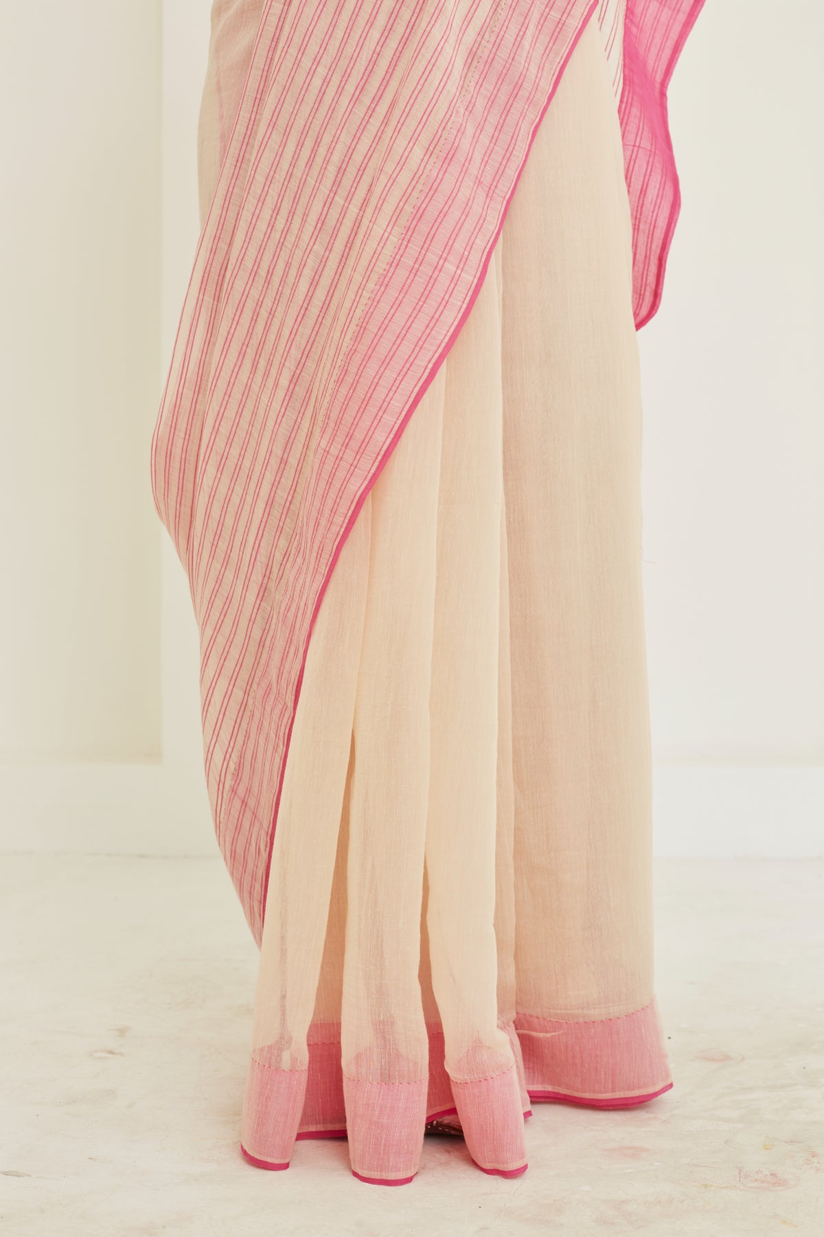 Nostalgia Pink Saree