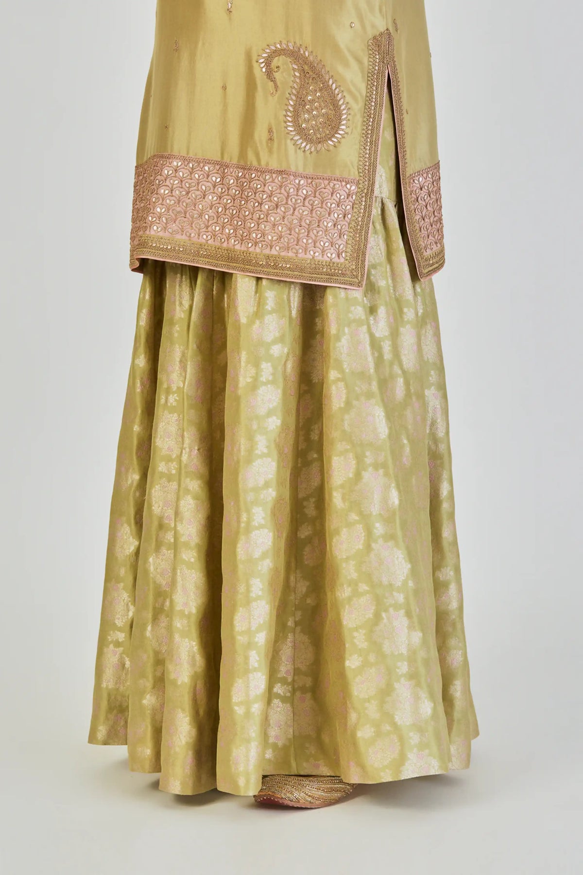 Almas Kurta And Sharara