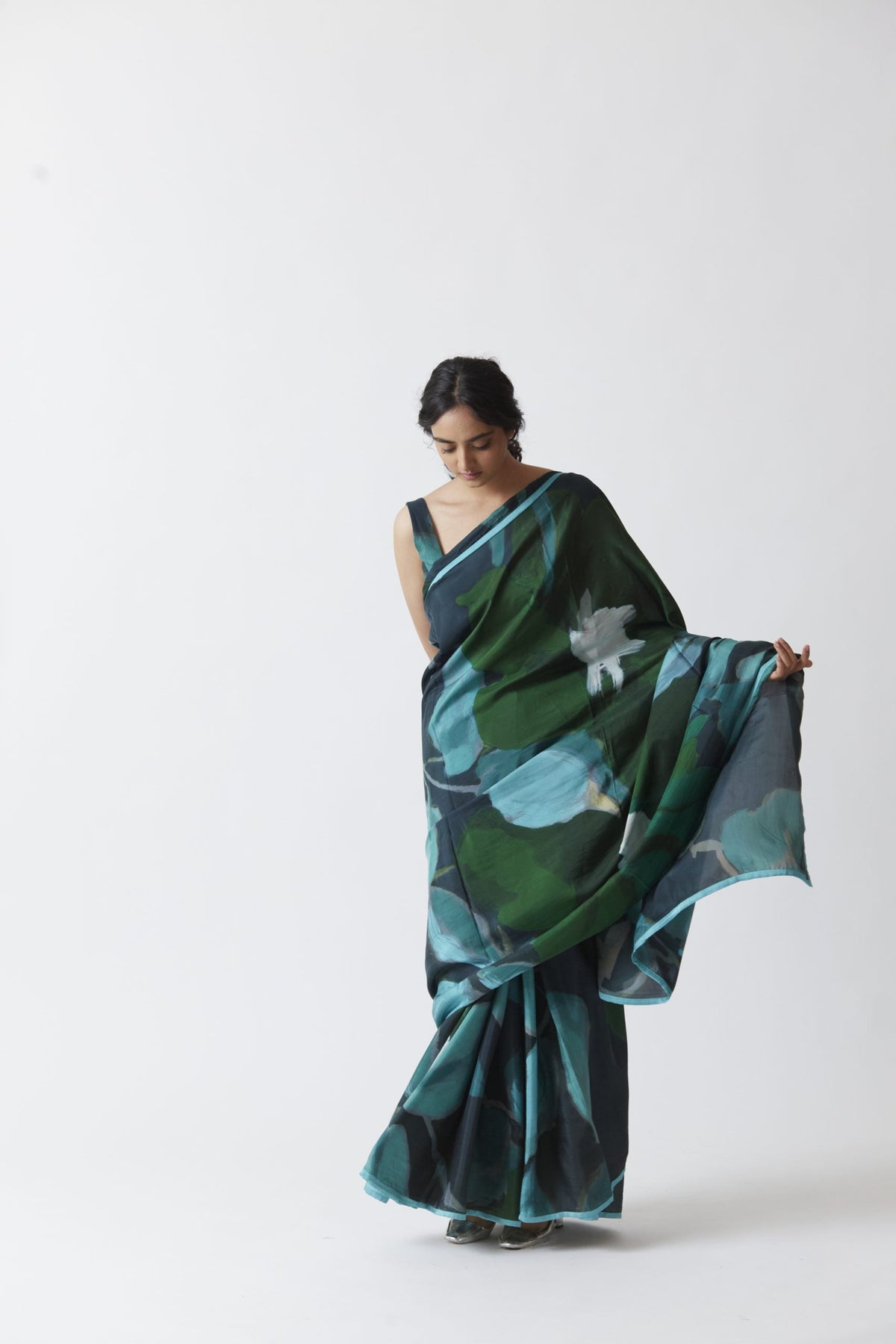 Jade Silk Saree