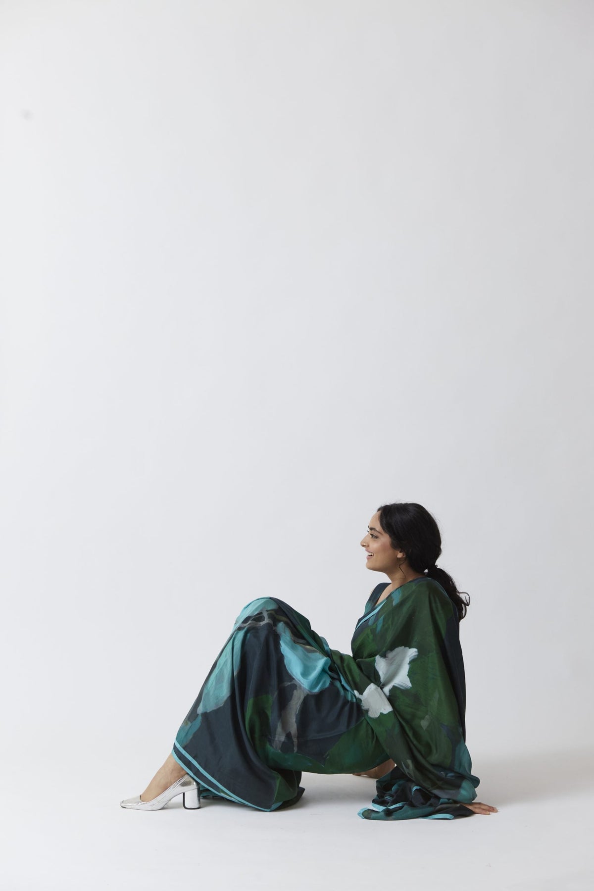 Jade Silk Saree