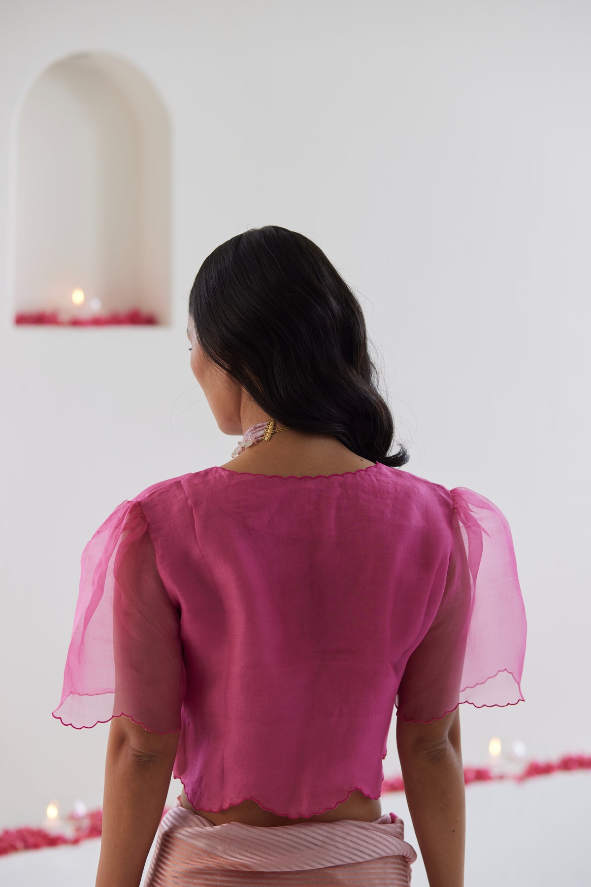 Fleeting Moments Pink Blouse