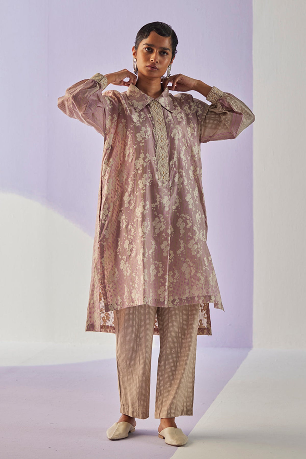 Block Printed Kurta Set