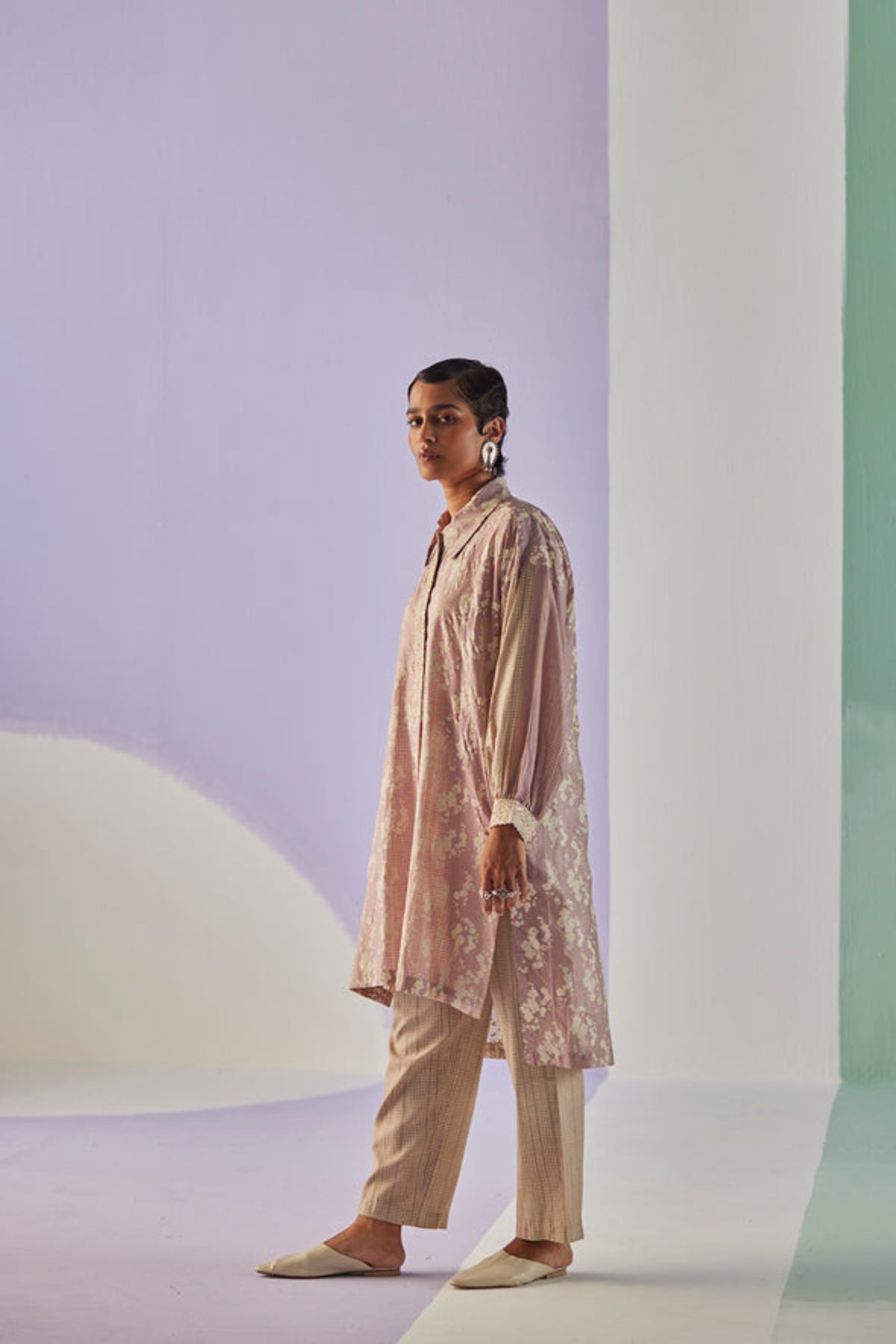 Block Printed Kurta Set