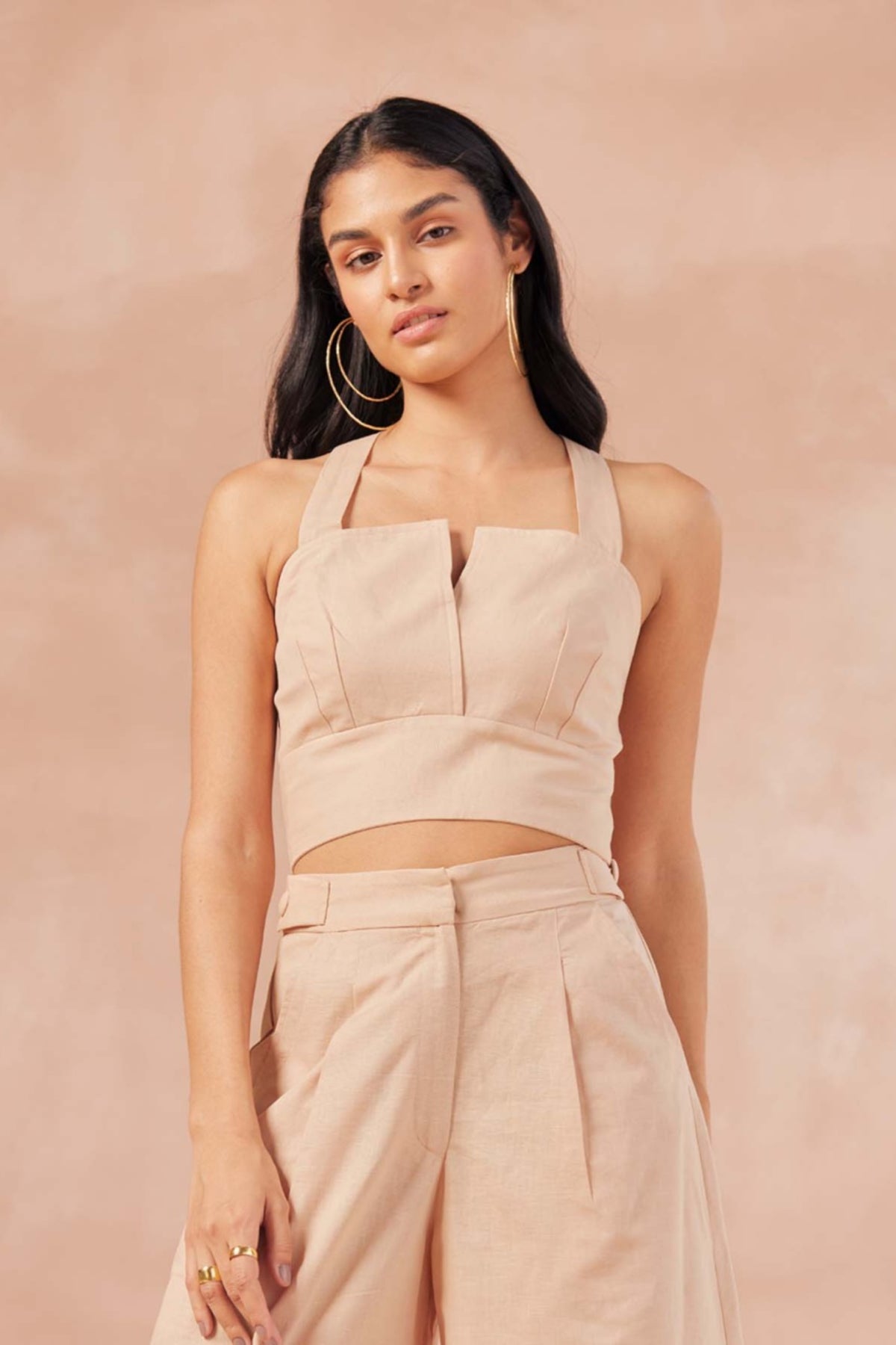 Irene Beige Co-ord Set