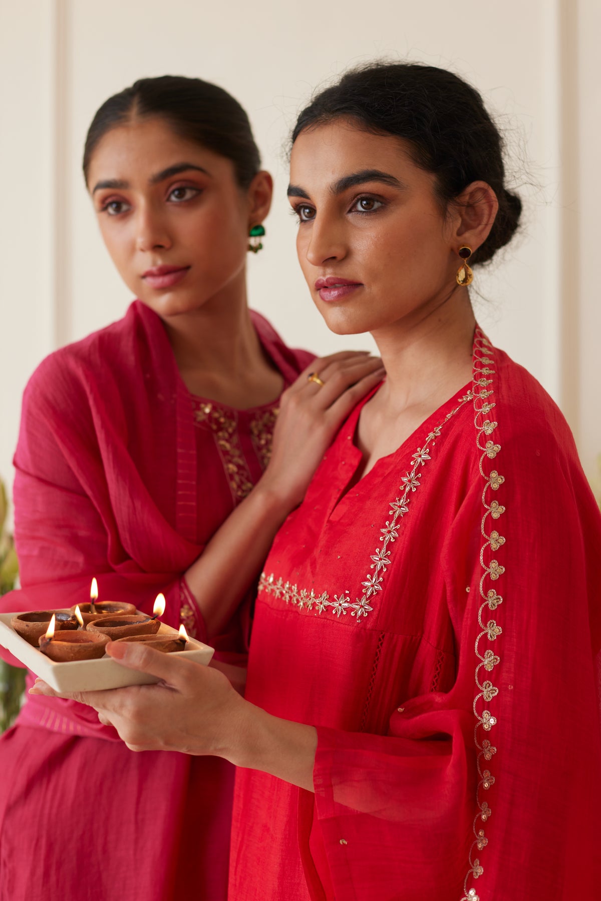 Scarlet Kurta Set