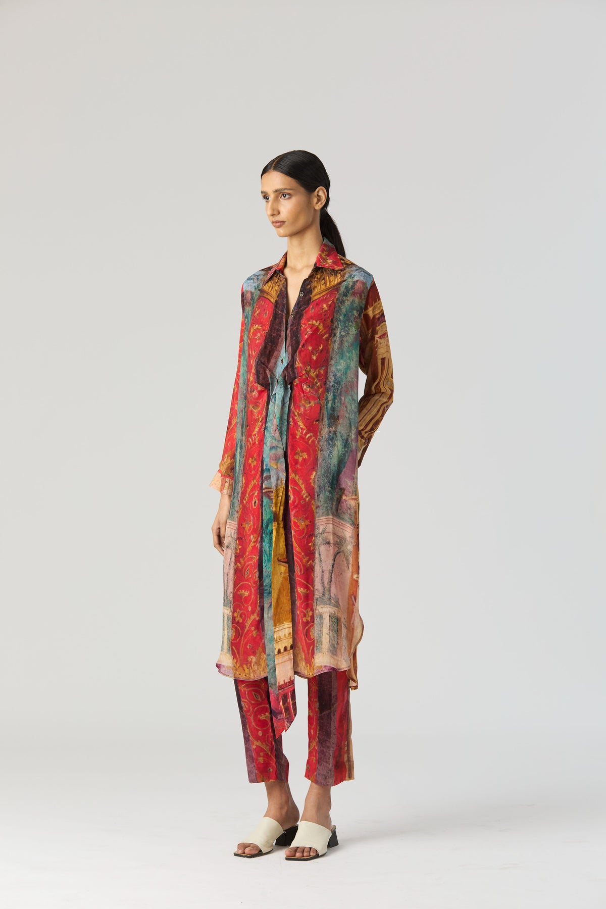 Villa Roma Wrap Kurta Set