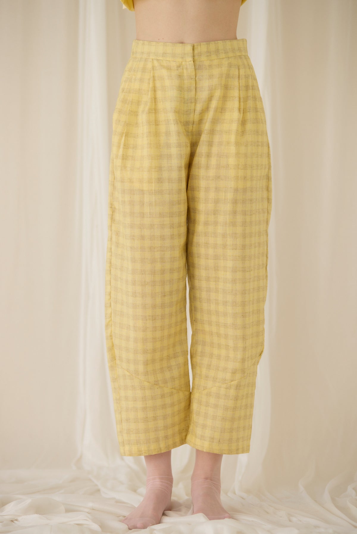 Citrine Checkered Pant