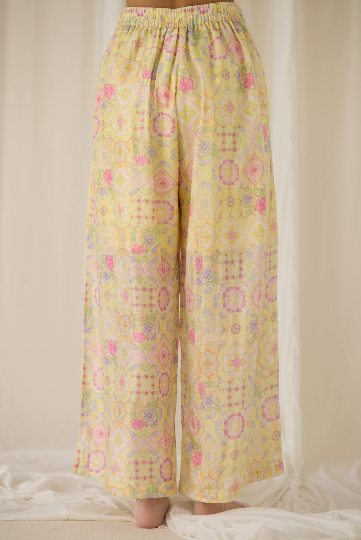 Citrine Printed Pants