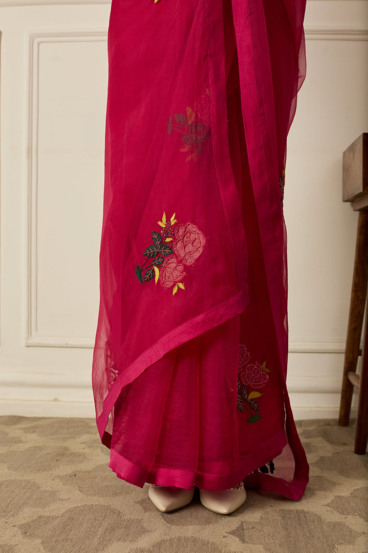 Pink Suhani Saree